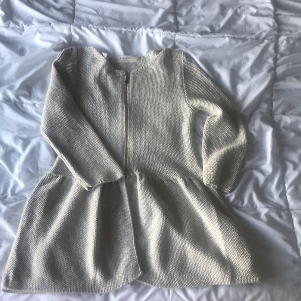 Zara Knit cream sweater